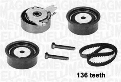 MAGNETI MARELLI 341301170000 -  Комплект ремня ГРМ